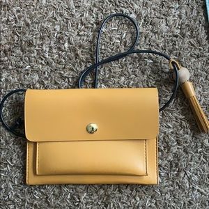Leather satchel